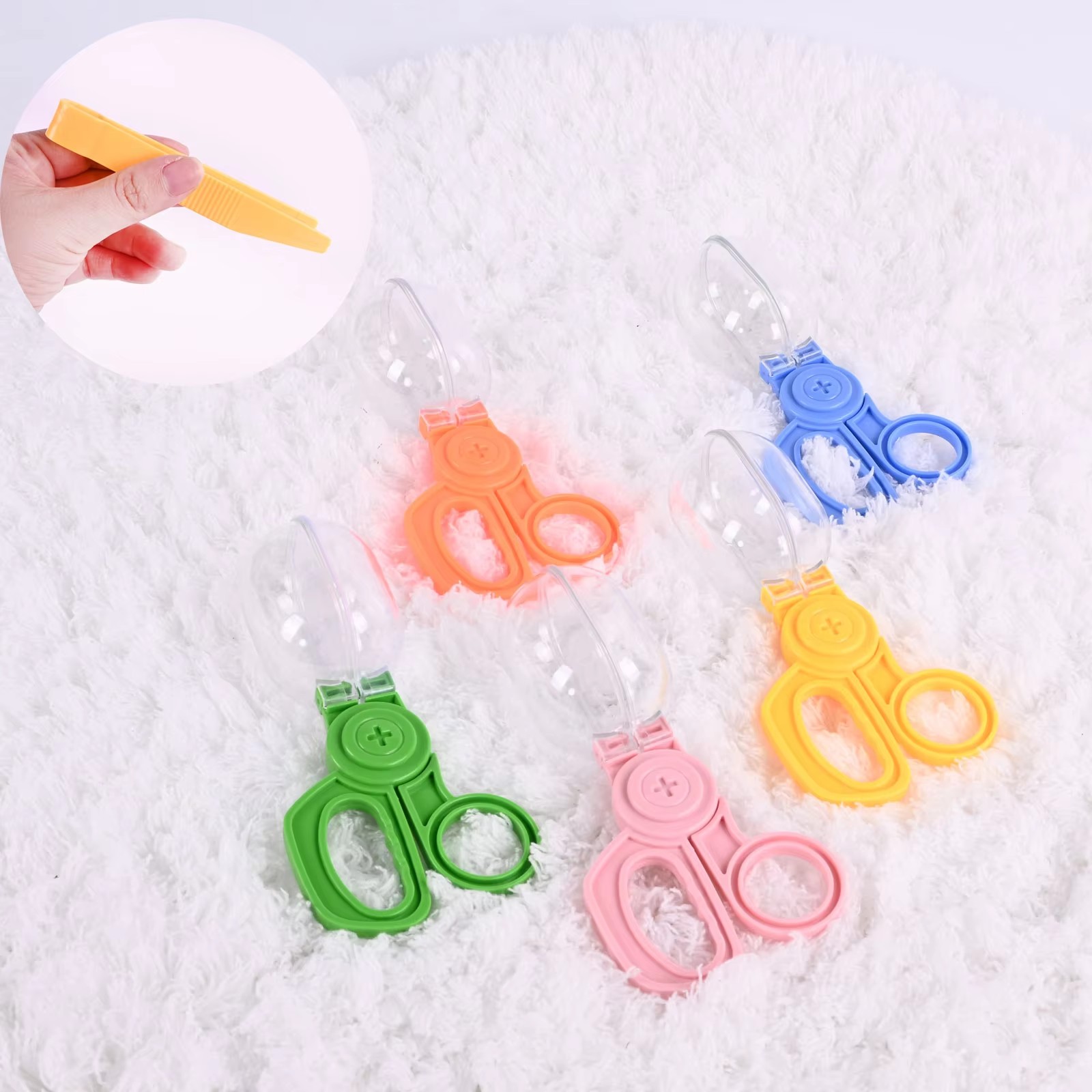 Outdoor Adventure Gifts - 모험 곤충 캡슐 클립 장난감 액세서리,