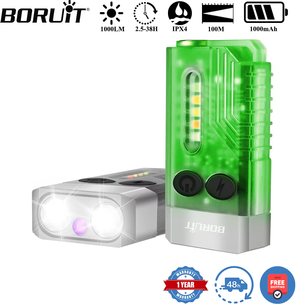 Outdoor Adventurer - BORUiT V10 키체인 UV LED EDC