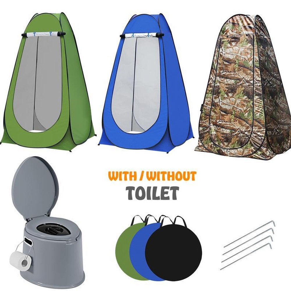 Outdoor Adventure Tent - 캠핑 샤워용 야외 팝업 프라이버시 텐트,