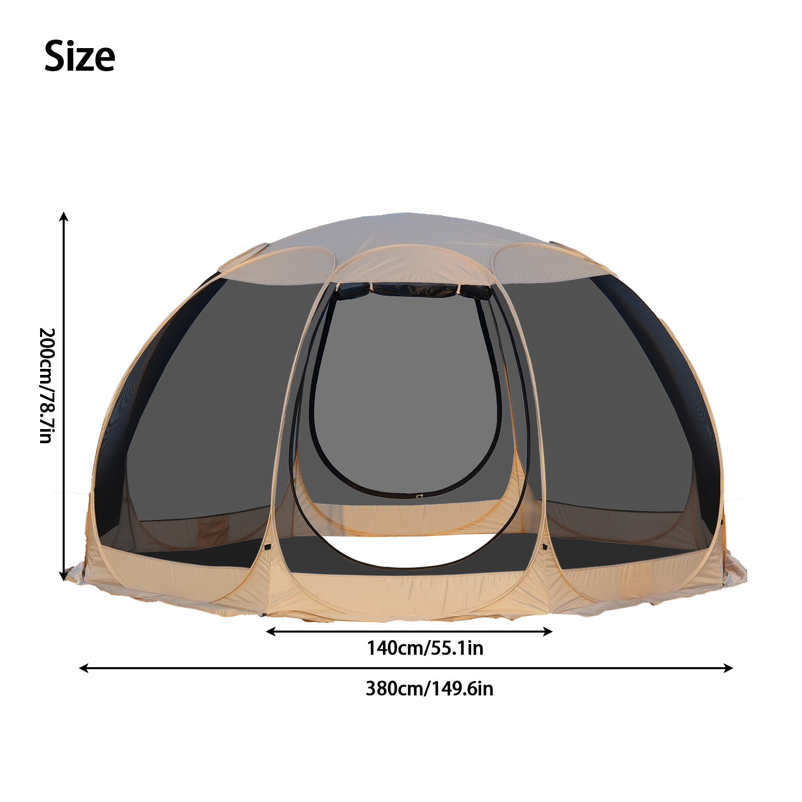 PAKICETUS 팝업 스크린 텐트 4~6인용 6면 8 - Outdoor Adventure Tent 리뷰 및 가격