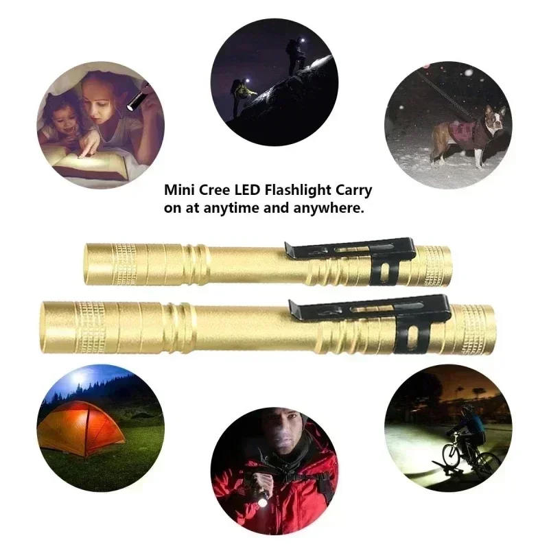미니 휴대용 LED 펜 라이트 클립 포함 초강력 고휘도 - Outdoor Adventurer 리뷰 및 가격
