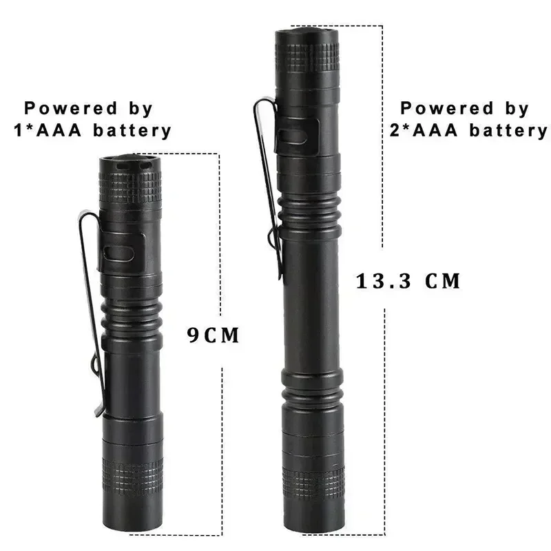 미니 휴대용 LED 펜 라이트 클립 포함 초강력 고휘도 - Outdoor Adventurer 리뷰 및 가격