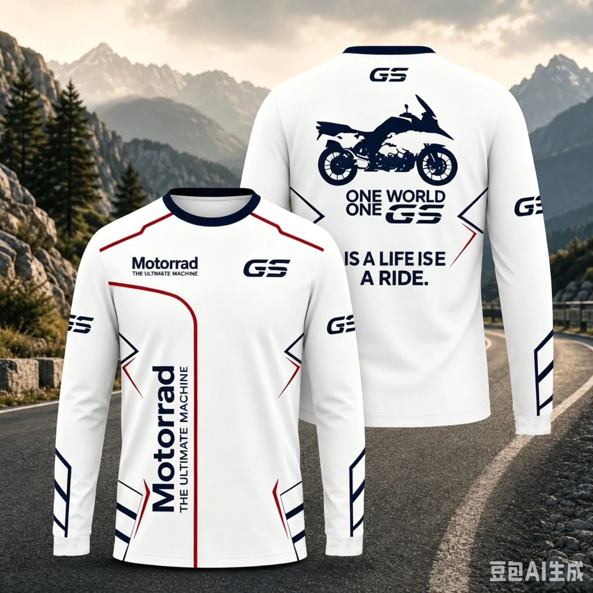 오토바이 GS 어드벤처 라이딩 긴팔 티셔츠 3D 프린트 - Outdoor Adventure Wear 리뷰 및 가격