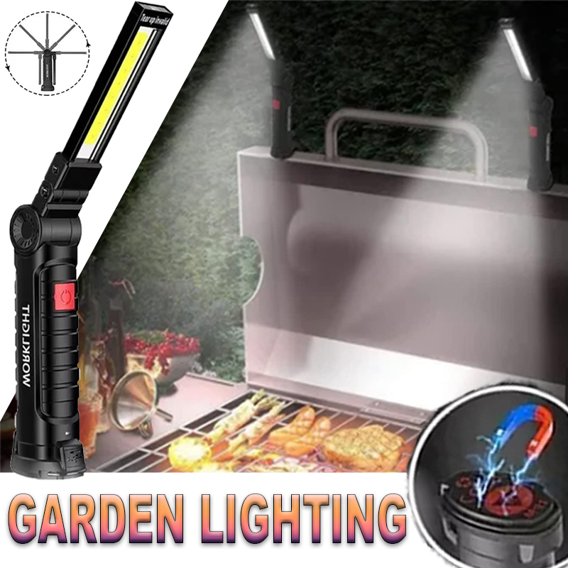 마그네틱 후크가있는 휴대용 LED 손전등 야외 수리 작 - Outdoor Adventurer 리뷰 및 가격