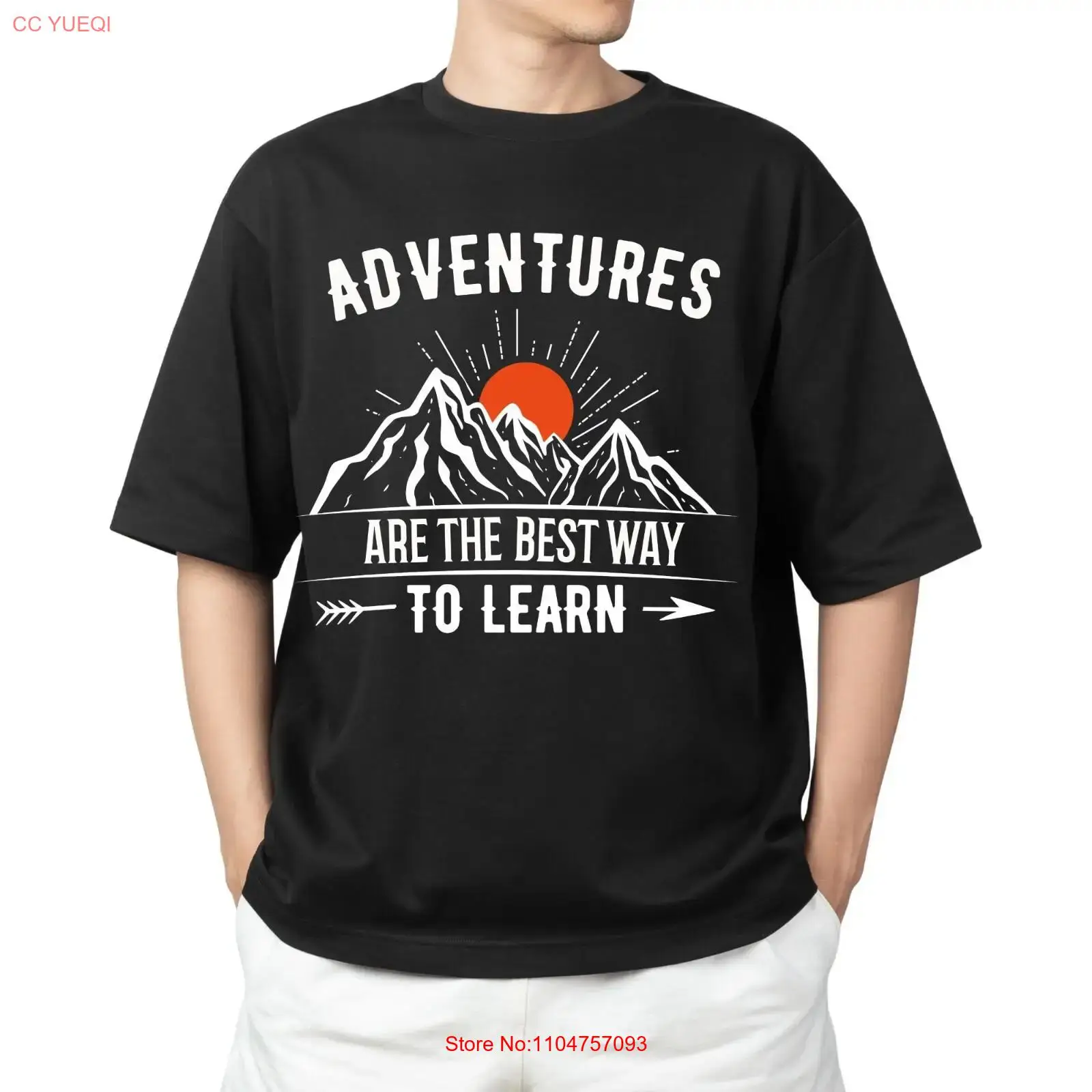 모험은 최고의 학습 방법입니다. 티셔츠 캠핑 야외 모험 - Outdoor Adventure Learning 리뷰 및 가격