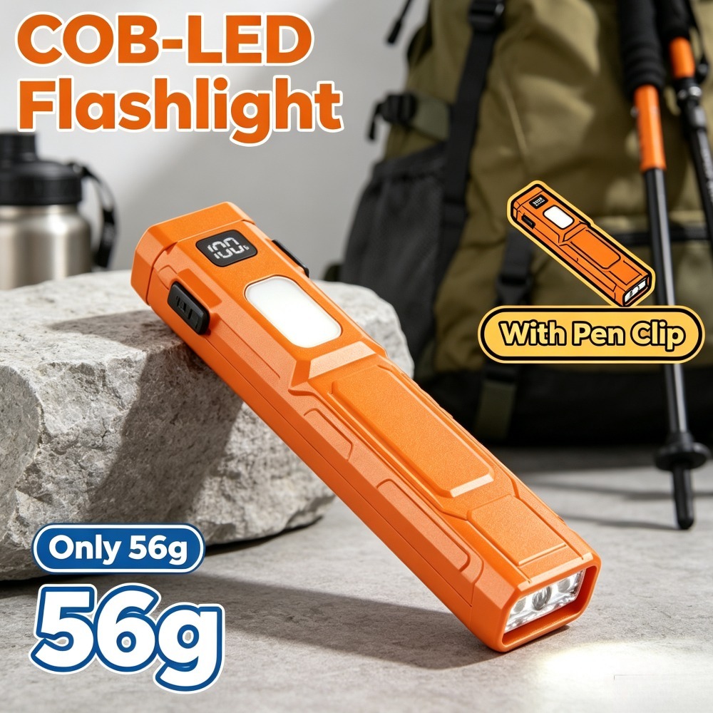COB LED EDC 플래시라이트 펜 클립 포켓 토치  - Outdoor Adventurer 리뷰 및 가격