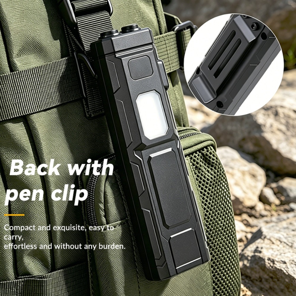 COB LED EDC 플래시라이트 펜 클립 포켓 토치  - Outdoor Adventurer 리뷰 및 가격